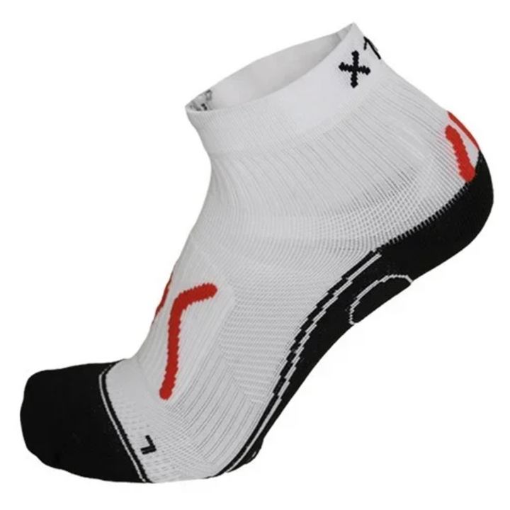 X10D Sportsocken Unisex white / ruby