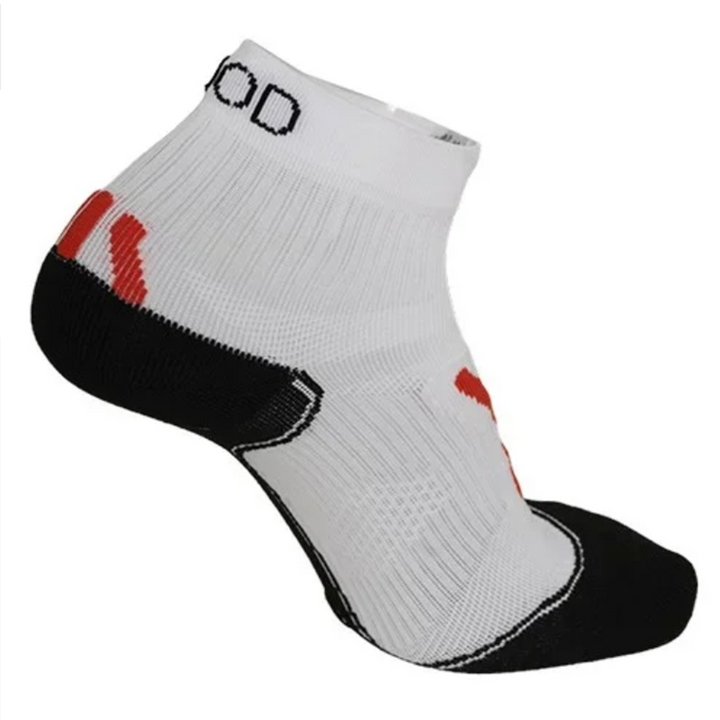 X10D Sportsocken Unisex white / ruby